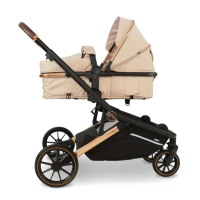 My Babiie MB33 TANDEM PUSHCHAIR – Giraffe – 2in1 with Accessories MB33DDGF